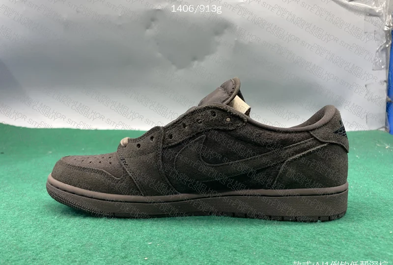 aj1 low travis scott velvet brown 6