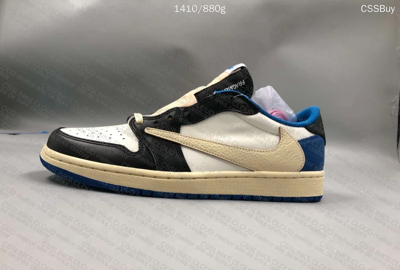 AJ1 low travis scott x fragment 10