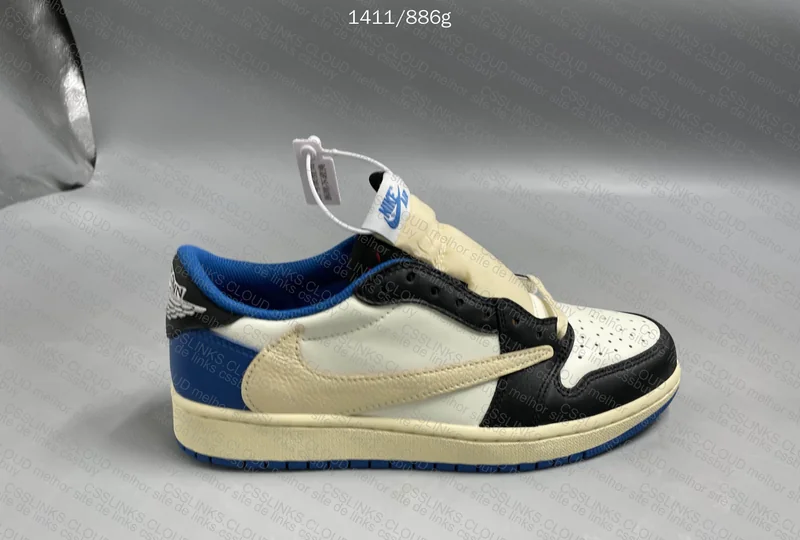 AJ1 Low Travis Scott x Fragment 5
