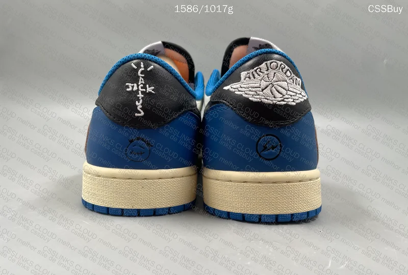 AJ1 low Travis Scott x Fragment PK 4.0 B grade 4