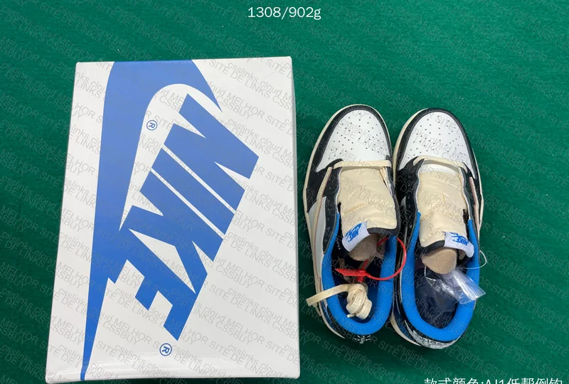 Aj1 Low Travis Scott x Fragment SALE PK 3