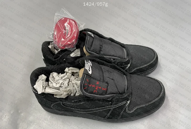 AJ1 Low TS Black Phantom