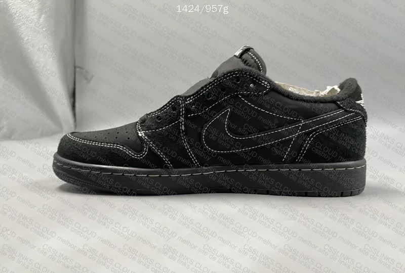 AJ1 Low TS Black Phantom 5