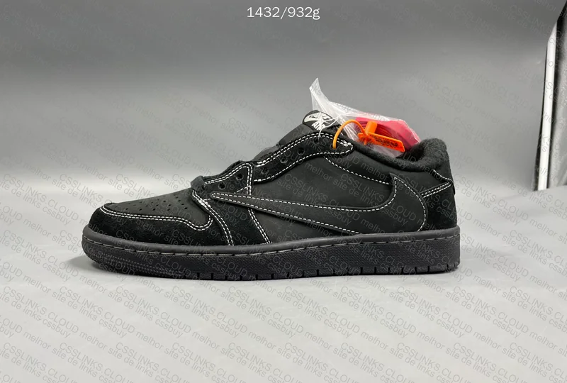 AJ1 Low TS "Black Phantom" (Stain or Dirt?) 2