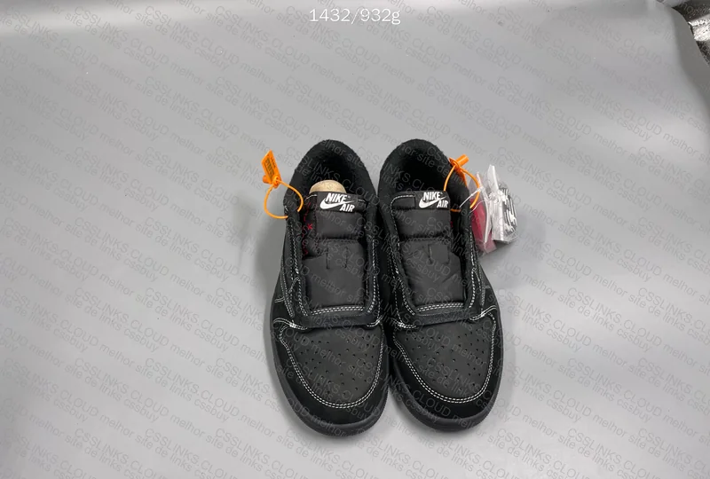 AJ1 Low TS "Black Phantom" (Stain or Dirt?) 7