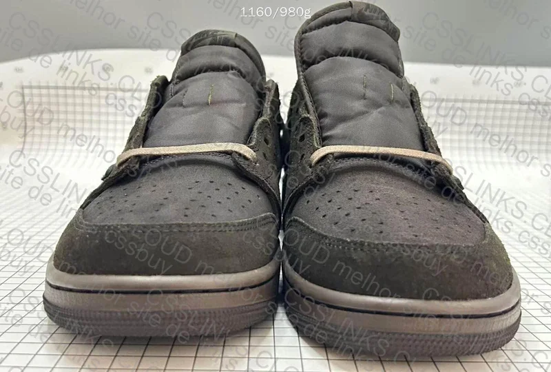 Aj1 low velvet Brown