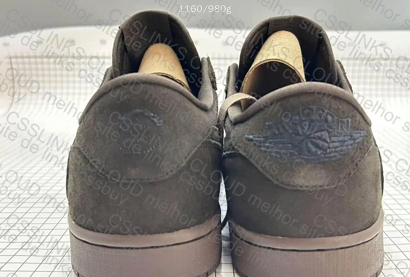 Aj1 low velvet Brown 8