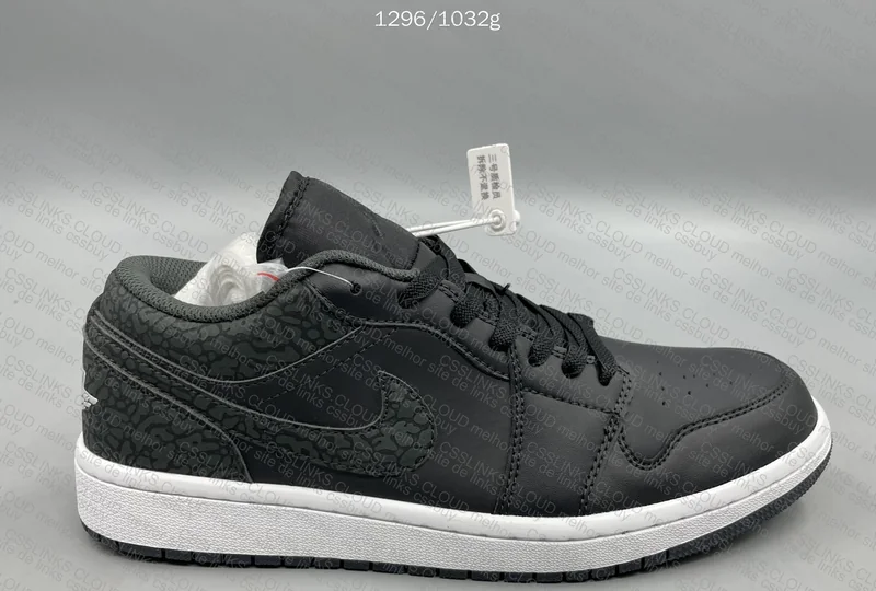 AJ1 low vintage black 2
