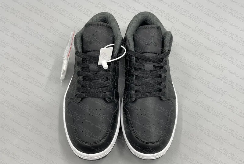 AJ1 low vintage black 3