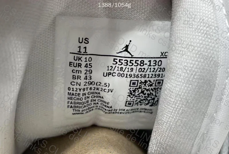 aj1 low white dt batch 6