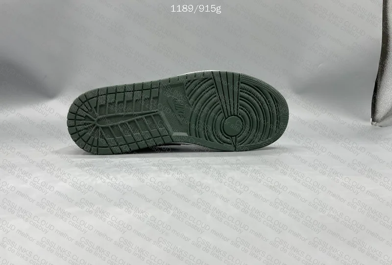 AJ1 LOW White/Green 10
