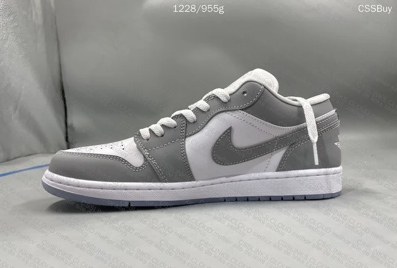 Aj1 low Wolf Grey 3