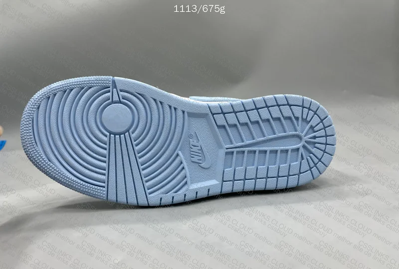 AJ1 LOW Women - White Ice Blue 7