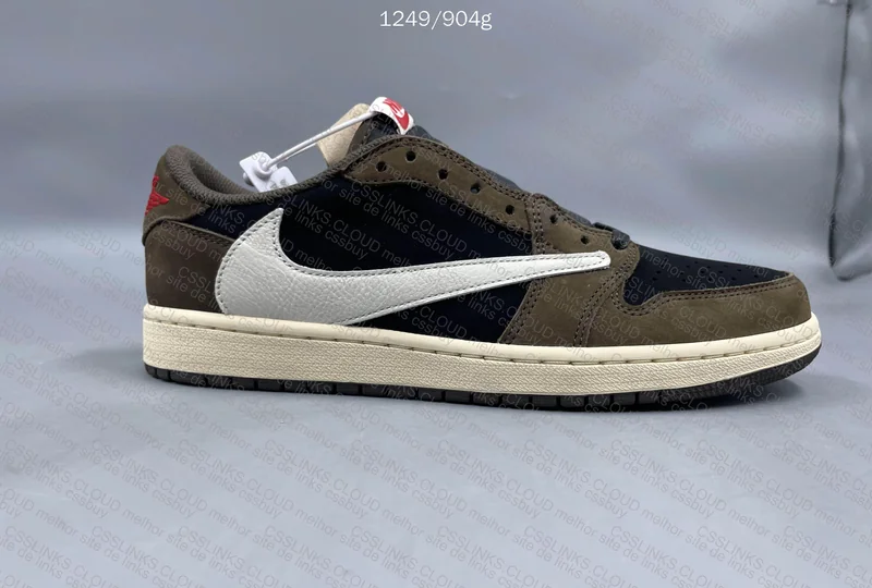 AJ1 LOW x Travis Scott - Dark Mocha