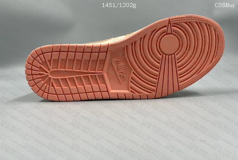 AJ1 Mid Apricot + AJ1 Low (All White) 7