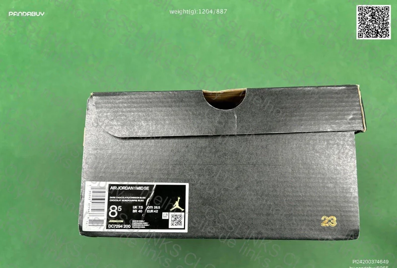AJ1 mid - Brown 3