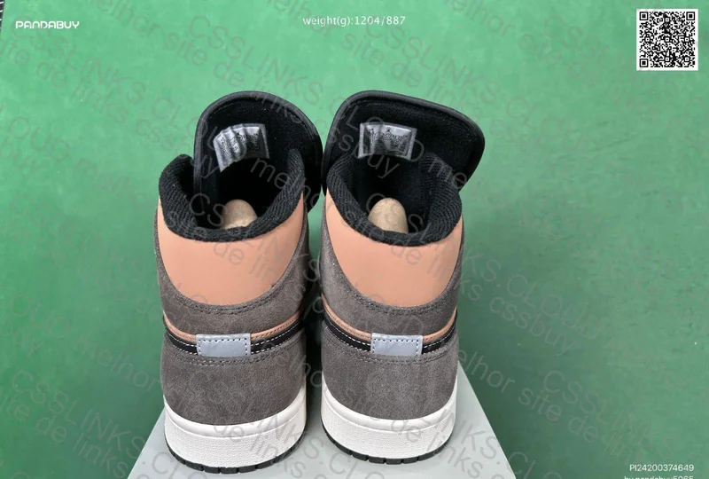 AJ1 mid - Brown 5