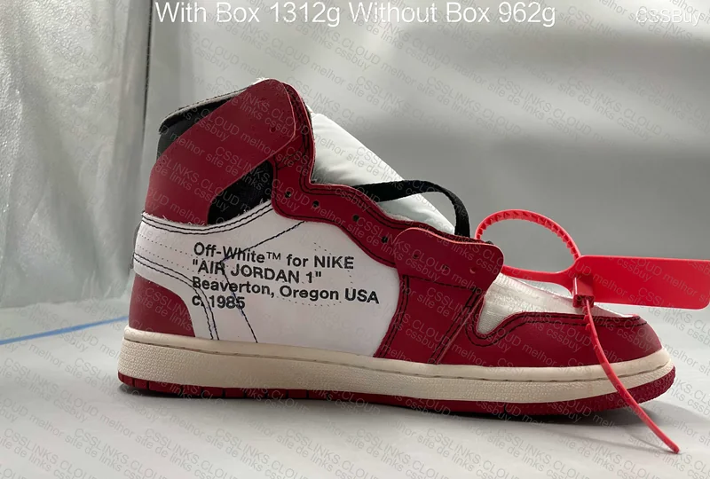 AJ1 Off white chicago 3