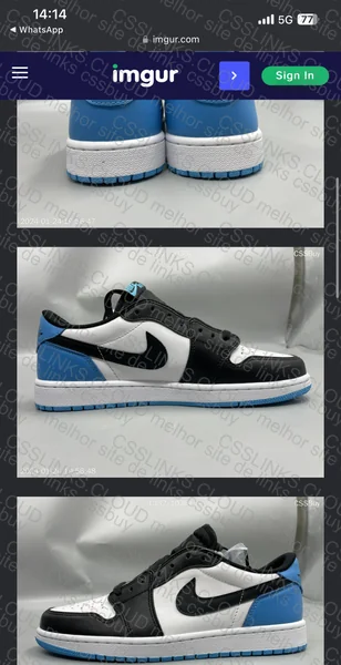 AJ1 Powder Blue GL ? 6