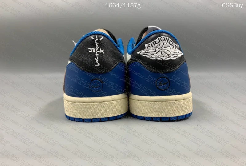 AJ1 Retro Low OG SP - Fragment x Travis Scott 4