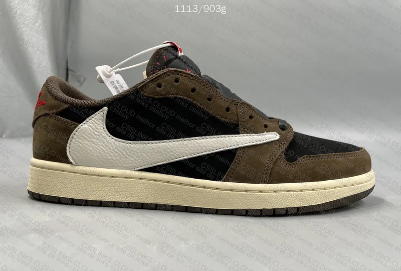 AJ1 TRAVIS BLACK MOCKA