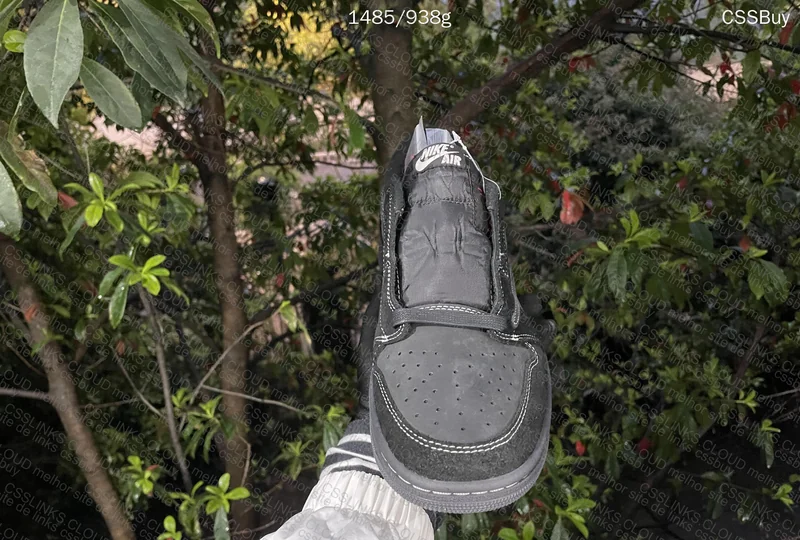 aj1 travis black phantom 5
