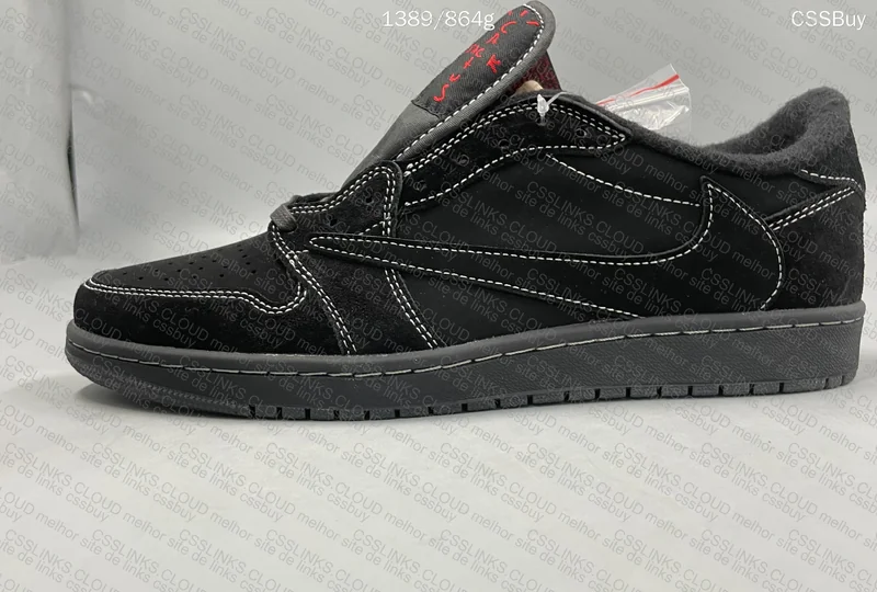 AJ1 travis Black Phantom (SALE) 6