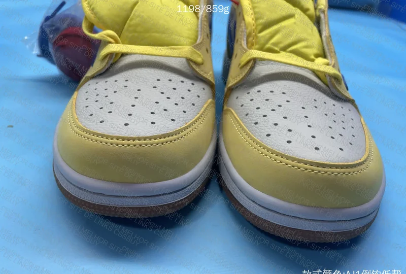 AJ1 Travis Low Canary 3