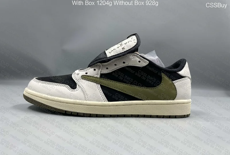 AJ1 Travis Olive 4