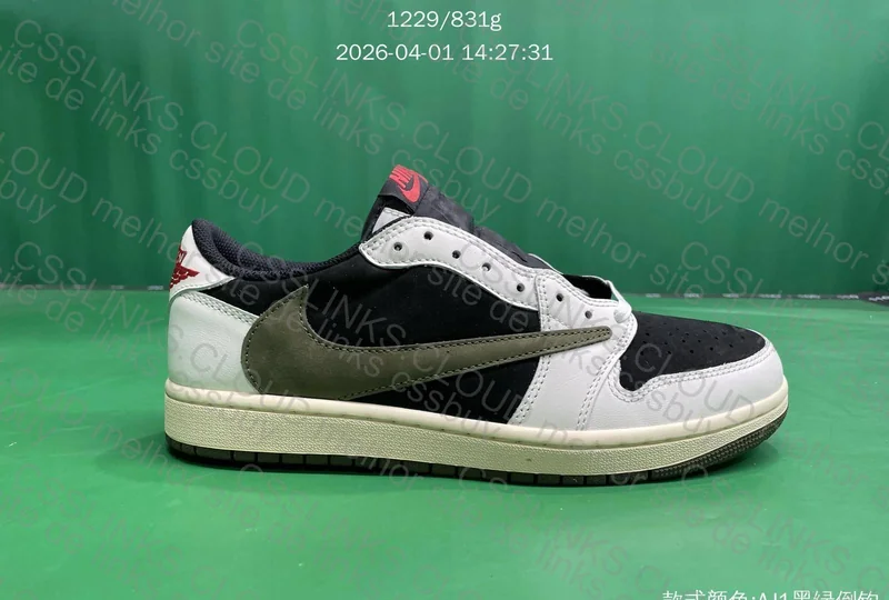 AJ1 TRAVIS OLIVE (DT SALE) 4
