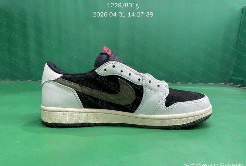 AJ1 TRAVIS OLIVE (DT SALE) 6