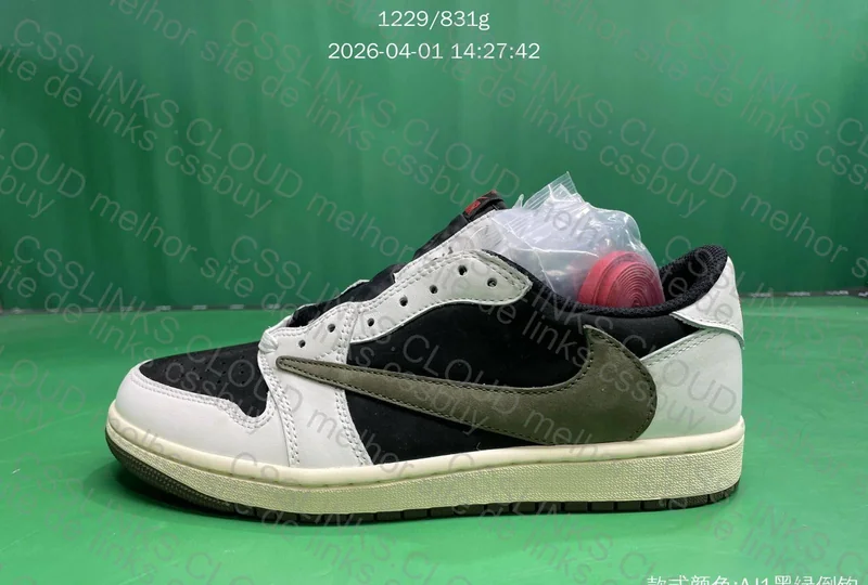 AJ1 TRAVIS OLIVE (DT SALE) 7