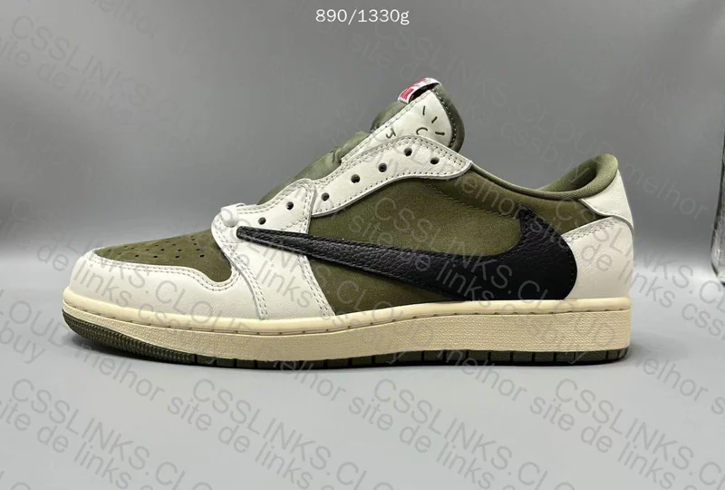 AJ1 Travis Olive FK 4.0 OVO 8