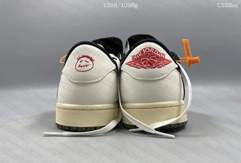 aj1 Travis olive zok 3