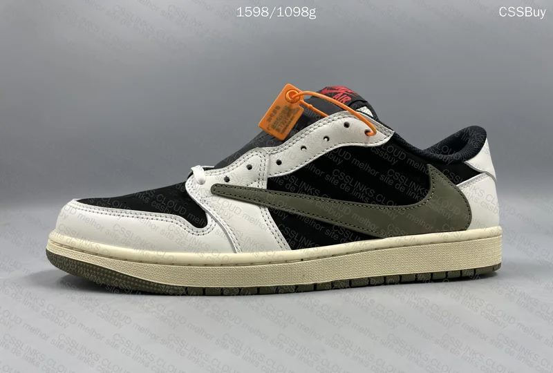 aj1 Travis olive zok 4