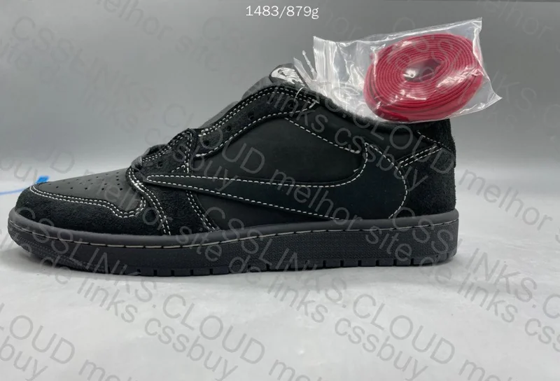 AJ1 Travis Scott Black Phantom FK B precinho