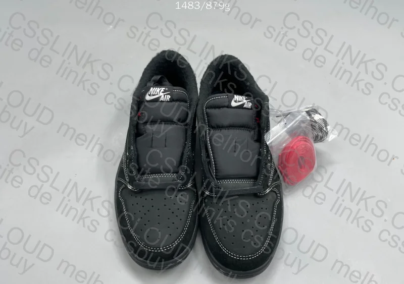 AJ1 Travis Scott Black Phantom FK B precinho 2