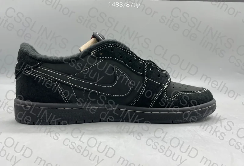 AJ1 Travis Scott Black Phantom FK B precinho 5