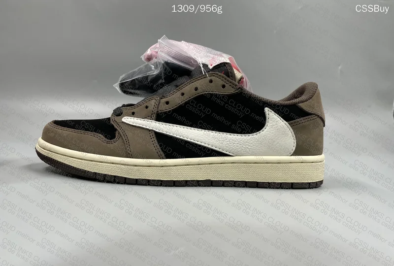 AJ1 Travis Scott Low Dark Mocha