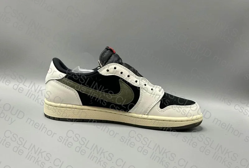 Aj1 Travis Scott olive low 3