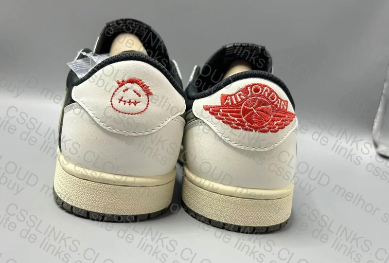 Aj1 Travis Scott olive low 4