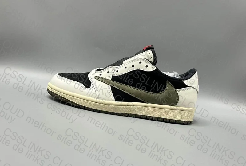 Aj1 Travis Scott olive low 8