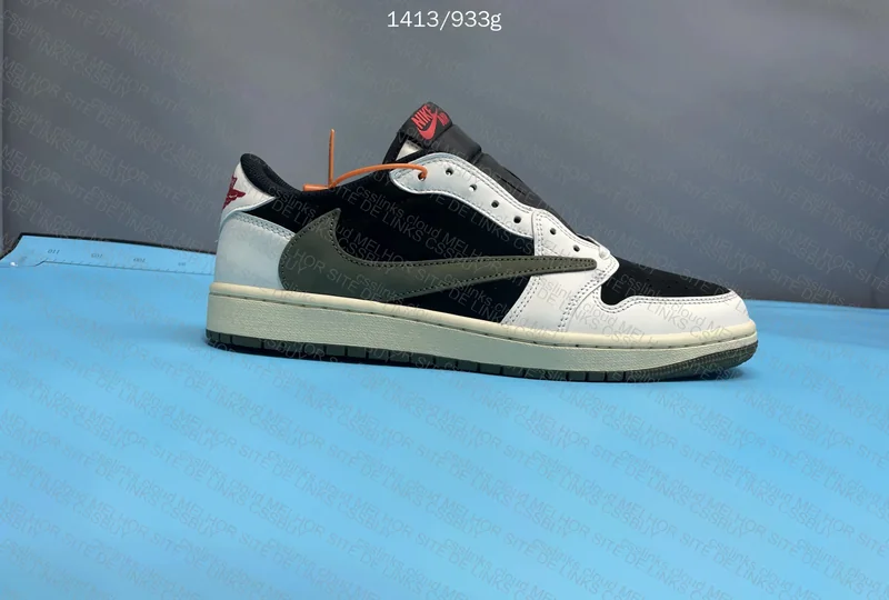 AJ1 Travis Scott Olive - ZOK 4