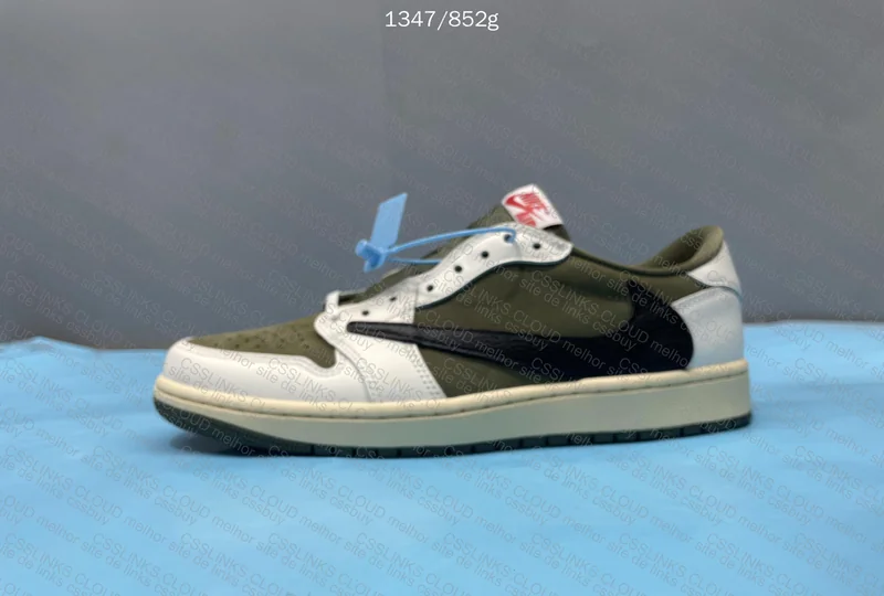 AJ1 TS Medium Olive e Velvet Brown FK 9