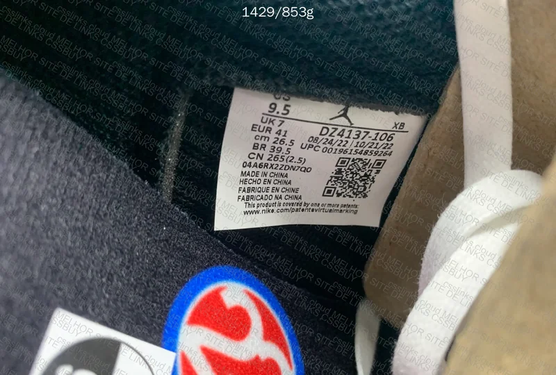 AJ1 x Trevis Scott BATCH: FK 5