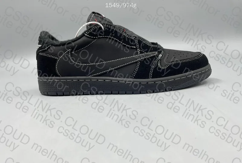 AJ1 x TS 'Black Phanton' 4
