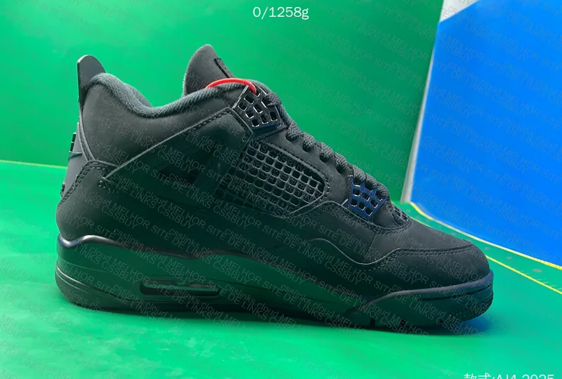 AJ4 2025 Black Cat 5