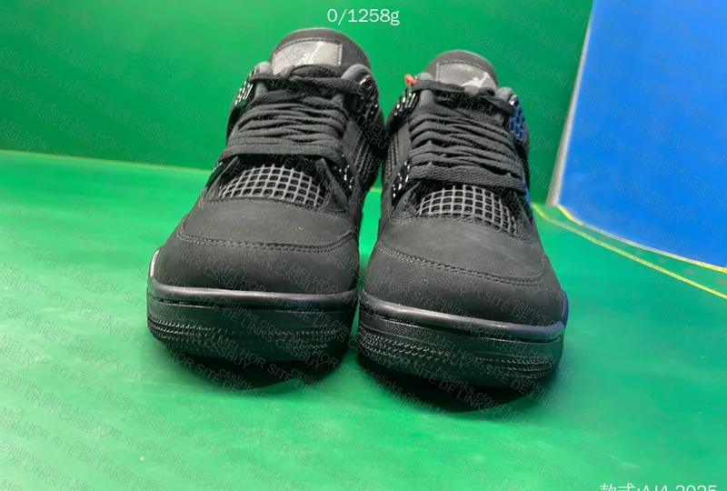 AJ4 2025 Black Cat 6