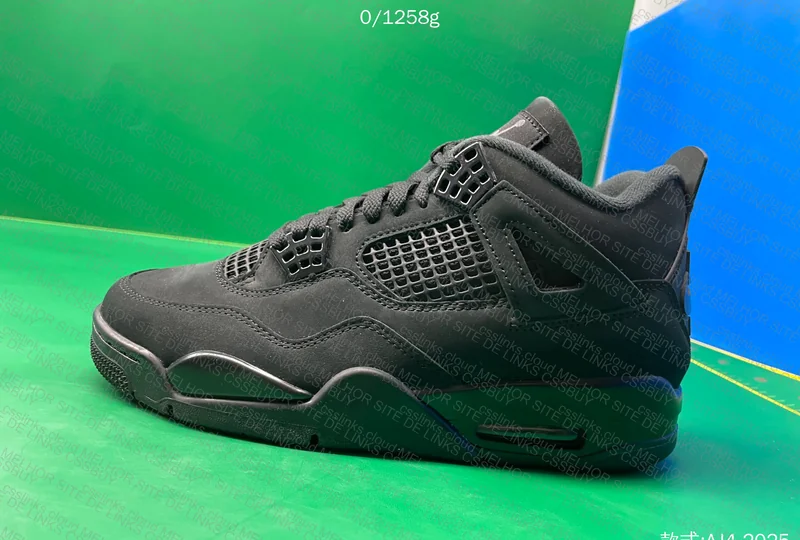 AJ4 2025 Black Cat 7