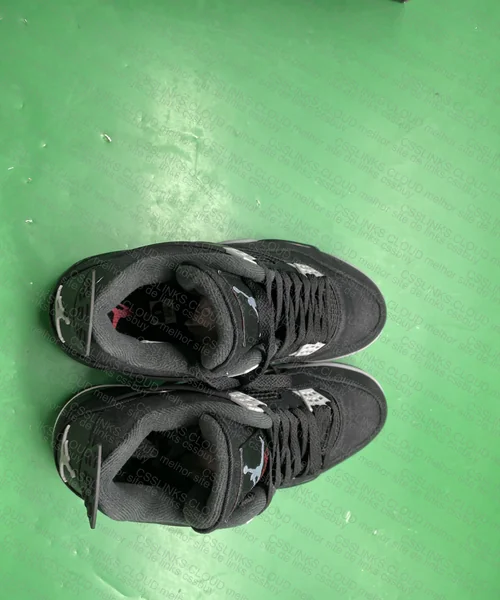 aj4 black canvas 2